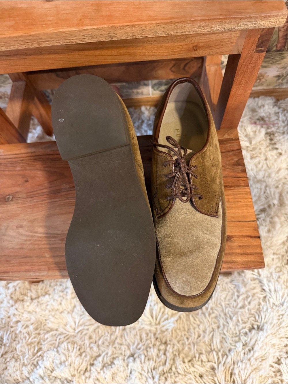Hush Puppies Brown Suede lace up - Picture 9 of 10